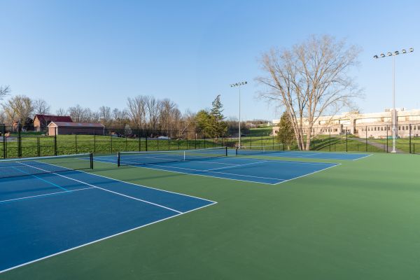 Tennis Court Fence Repair in Alexandria