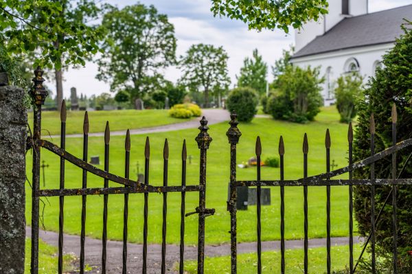 Church Fence Installation in Alexandria