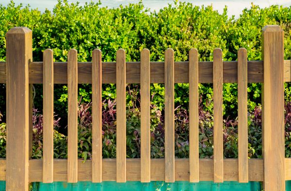 Wooden Fence Post Repair in Alexandria
