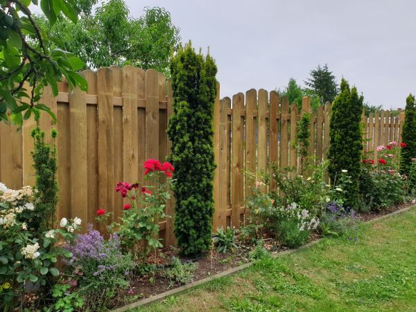 Leaning Fence Repair in Alexandria
