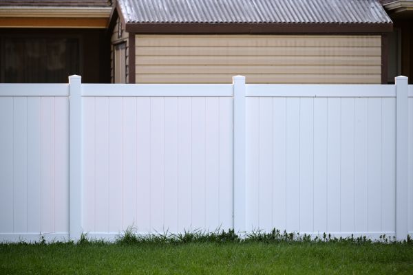 White Fence Installation Service