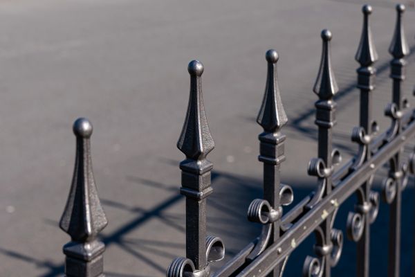 Gothic Iron Fence Installation in Alexandria