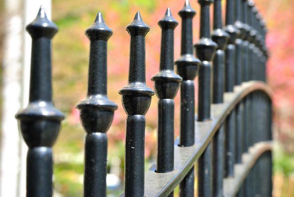 Cast Iron Fence Installation in Alexandria